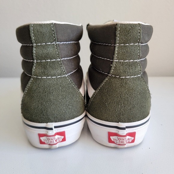 Vans Unisex Sk8 Hi OD Army Green Casual Shoes Sneakers Size M 7 W 8.5 Skate - Picture 6 of 13